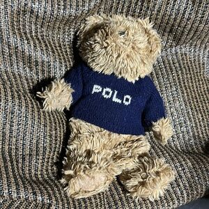 Polo Ralph Lauren Teddy Bear with Navy Sweater